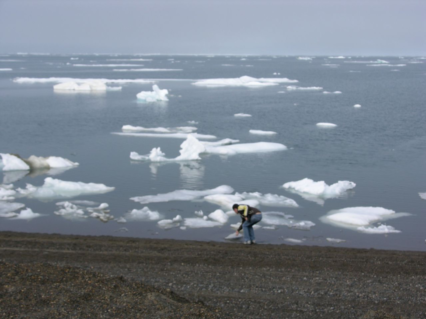 The Arctic Ocean at Ukpiagvik (Barrow), Alaska