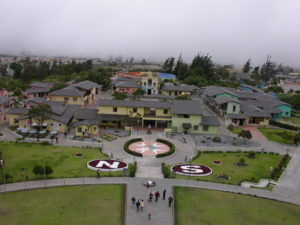 Quito view from ctr monument